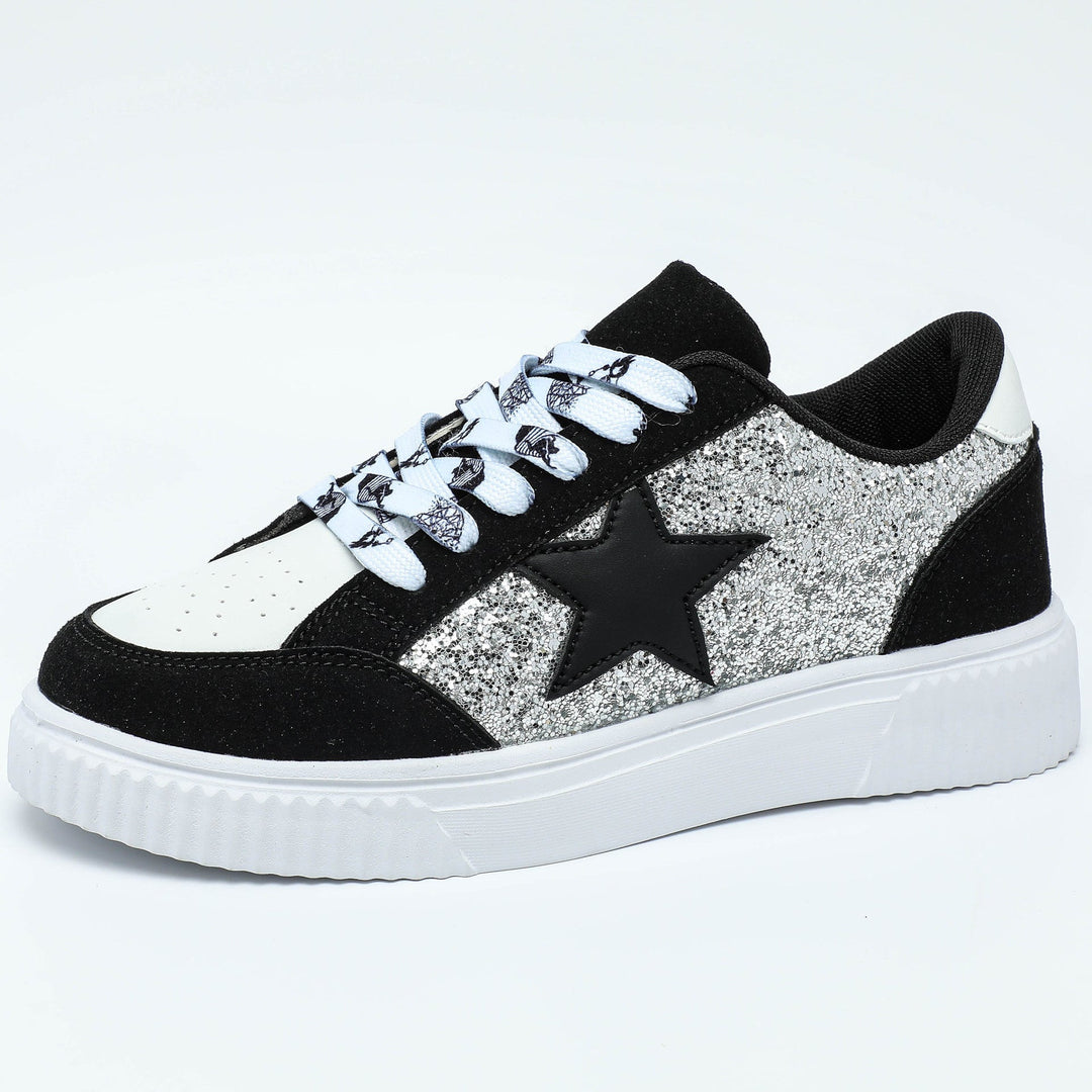 Jasmine | Trendy Breathable Lace-Up Running Sneakers