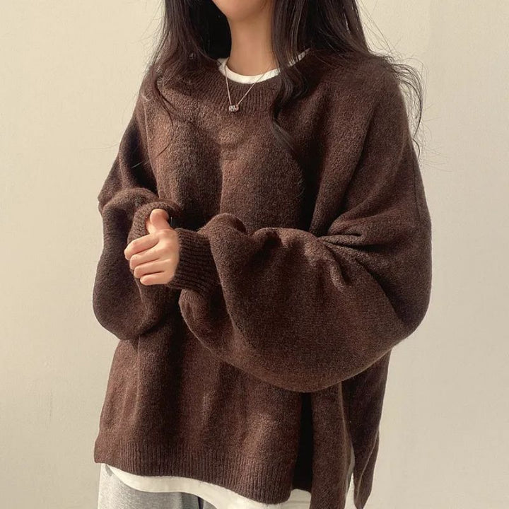 Claire | Casual Long Sleeve Round Neck Sweater