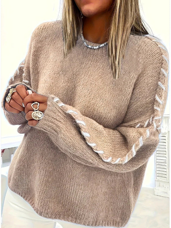 Wendy | Casual Round Neck Long Sleeve Sweater