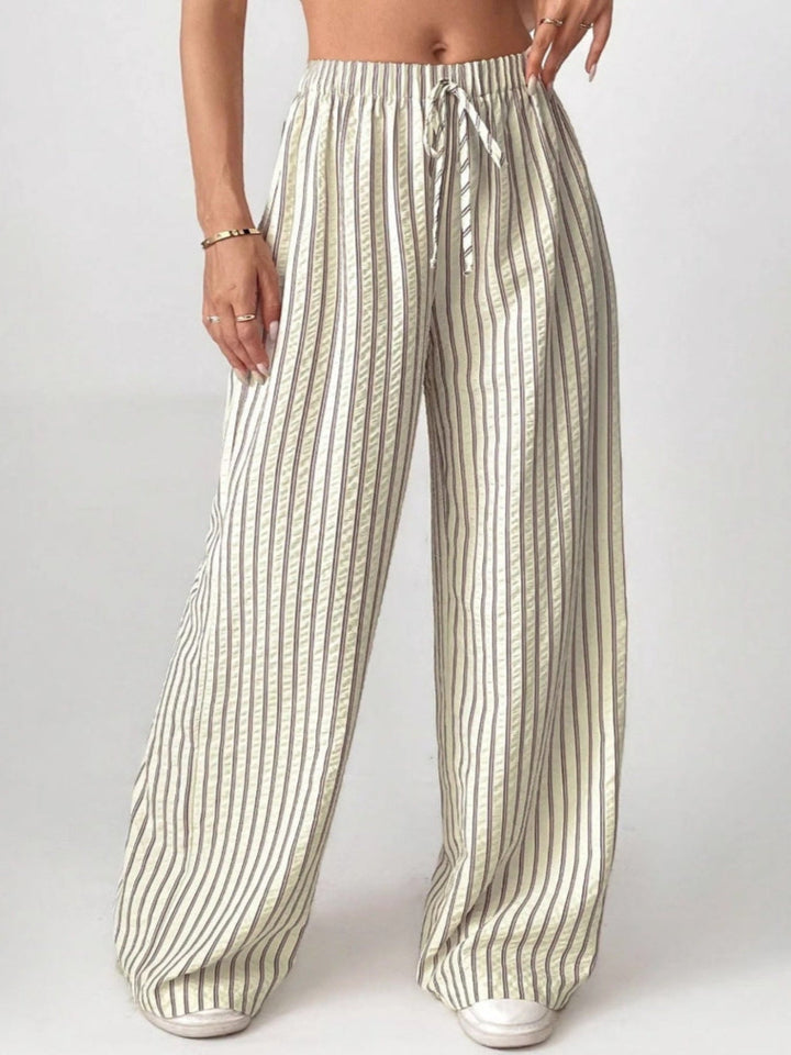 Brooke | Simple Summer Striped Relaxed Fit Buttom
