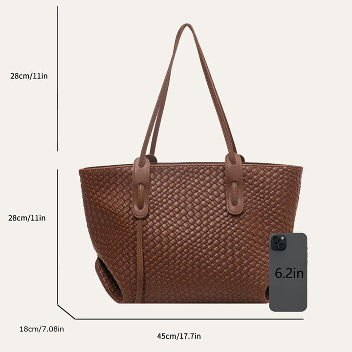 Daisy | Stone-Textured Large Capacity Tote Bag