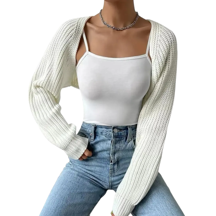 Taylor | Relaxed Raglan Crop Cardigan
