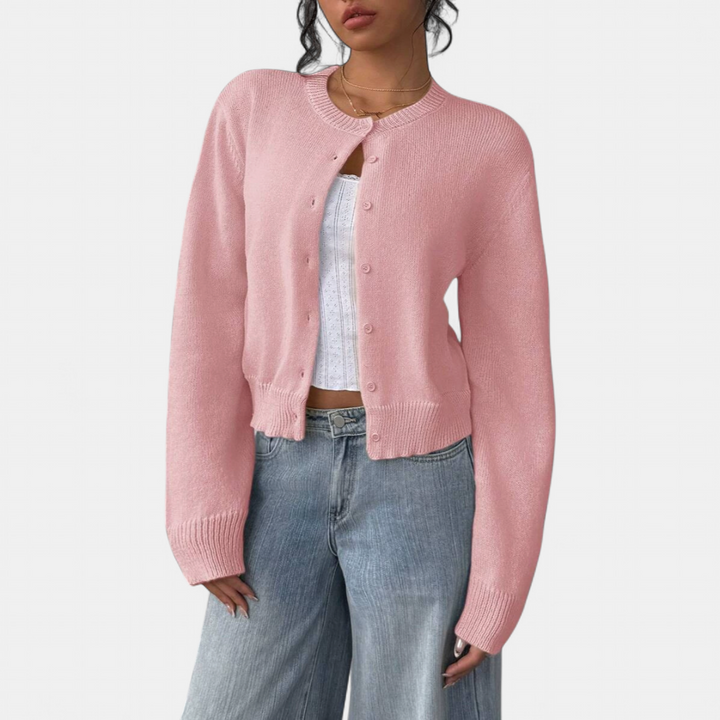 Quinn | Cosy Button-Front Knit Cardigan