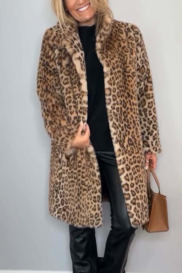 Poppy | Leopard Winter Coat