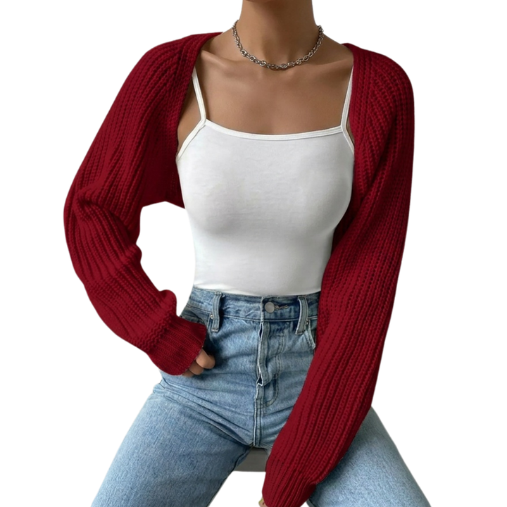 Taylor | Relaxed Raglan Crop Cardigan