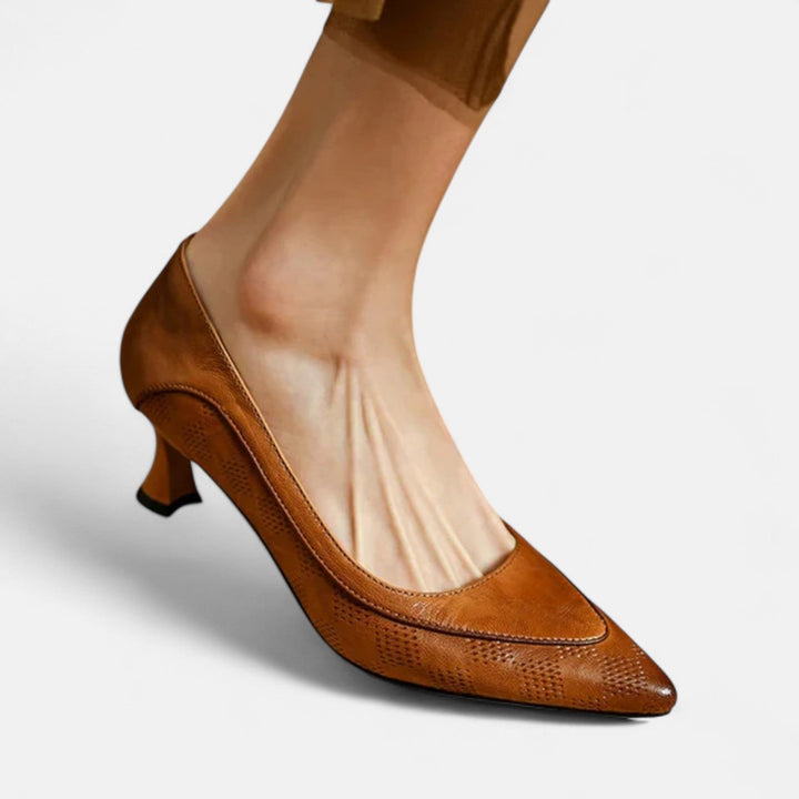 Mike | Amara leather heels