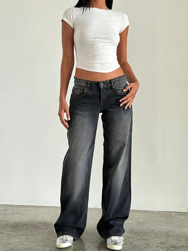 Megan | Vintage Casual Baggy Jeans