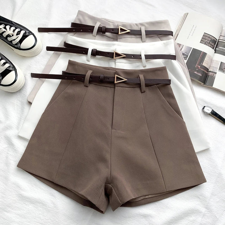 Verity | Sleek High-Waist Shorts
