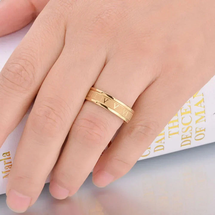 Penelope | Modern Roman Numeral Ring