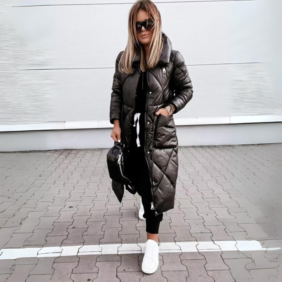 Alice | Modern Quilted Coat