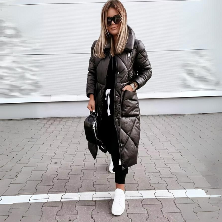 Alice | Modern Quilted Coat