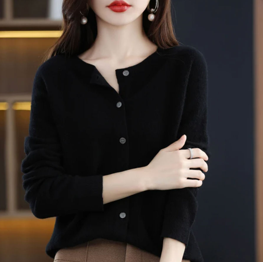 Claire | Soft Button-Up Cardigan