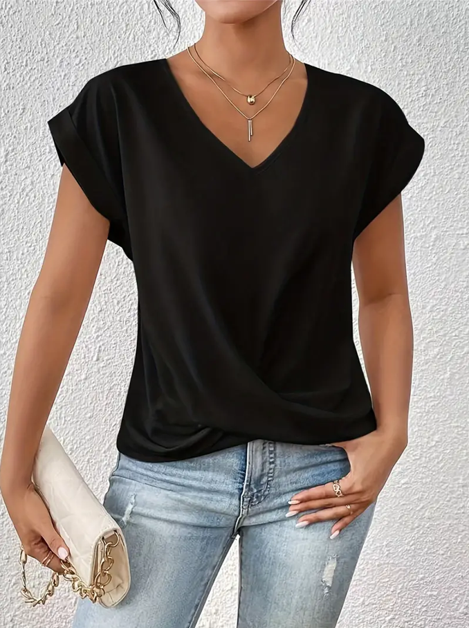 Gemma | The Stylish V-Neck Top