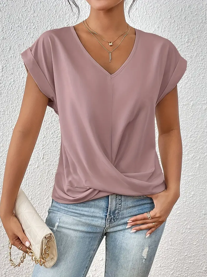 Gemma | The Stylish V-Neck Top