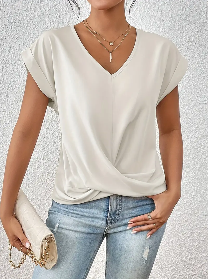Gemma | The Stylish V-Neck Top