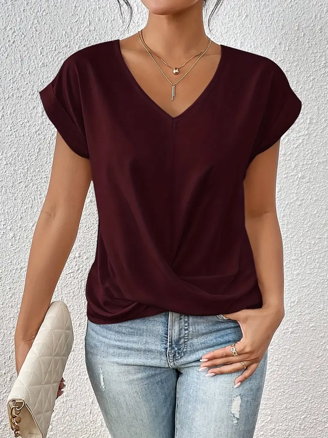 Gemma | The Stylish V-Neck Top