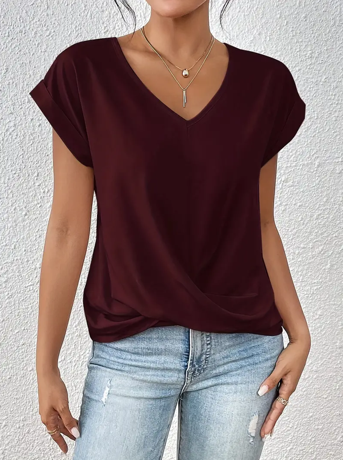 Gemma | The Stylish V-Neck Top