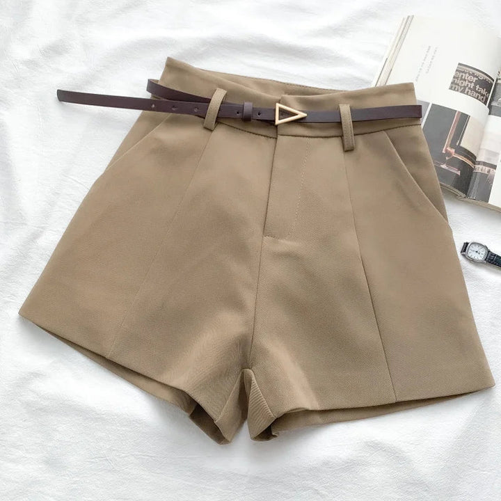 Verity | Sleek High-Waist Shorts