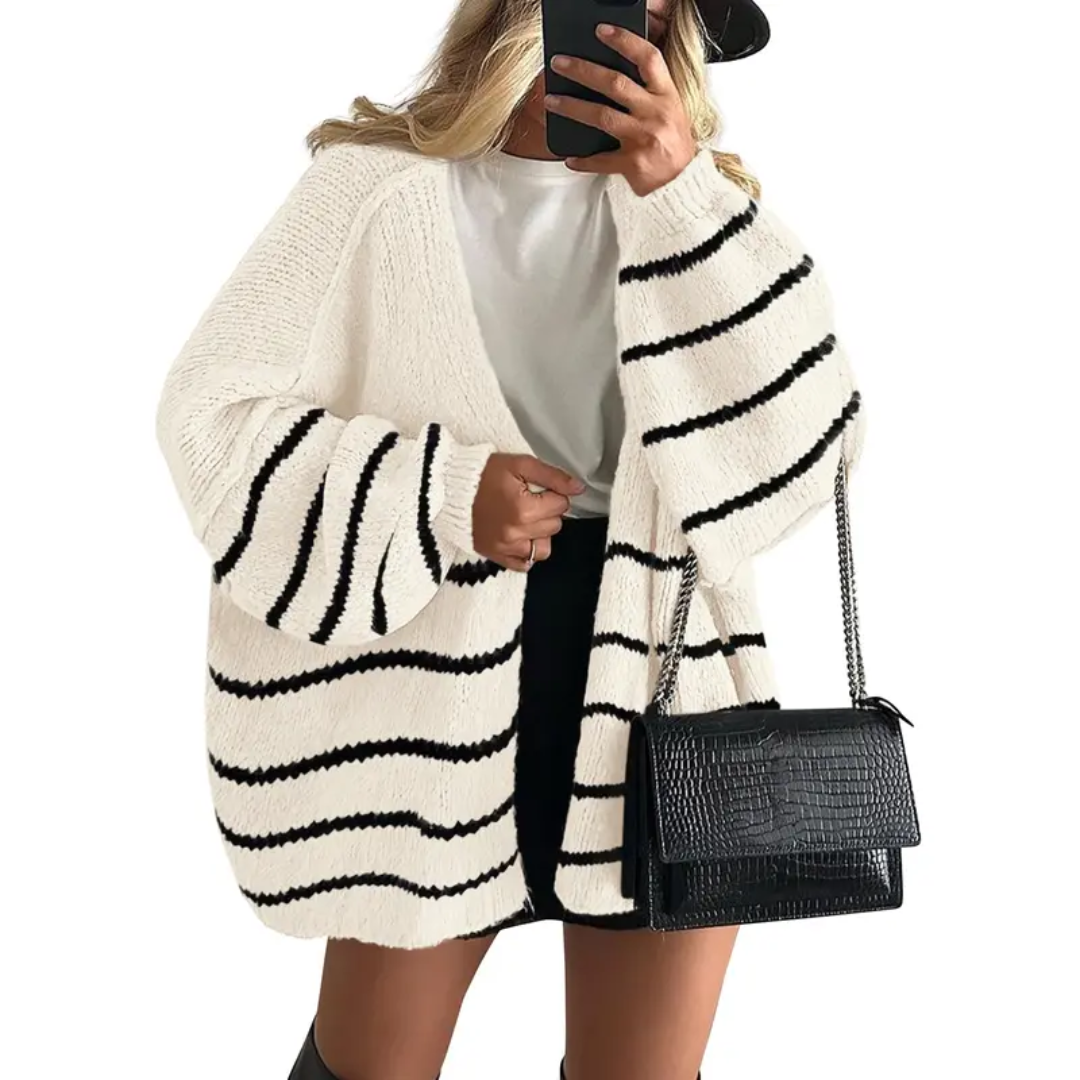 Danielle | Cosy Oversized Lantern Sleeve Cardigan
