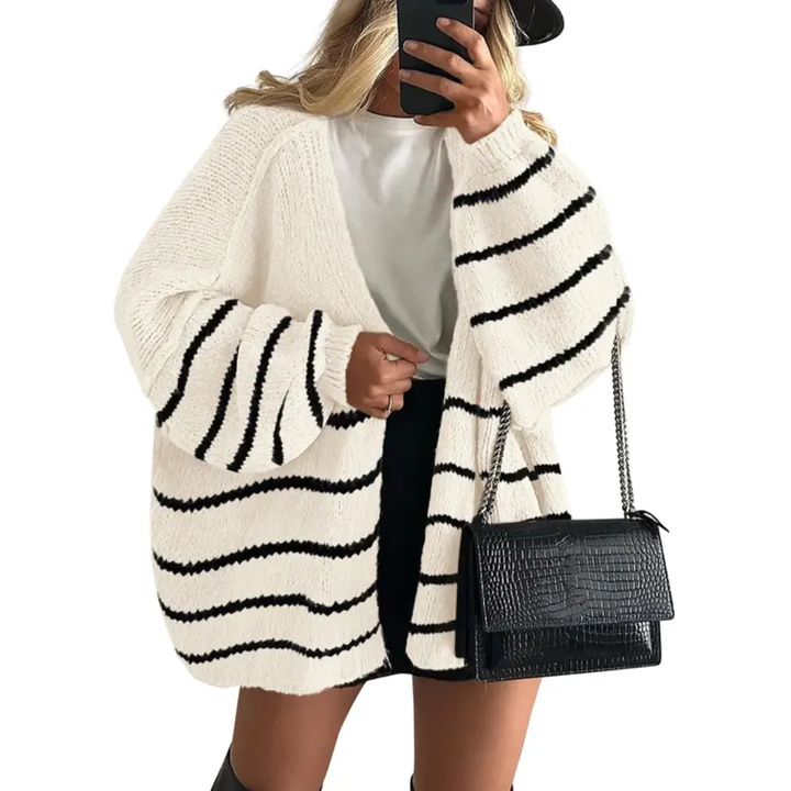 Danielle | Cosy Oversized Lantern Sleeve Cardigan