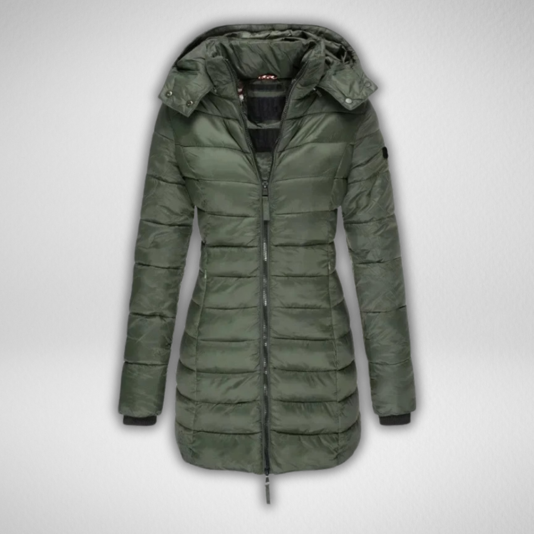 Evie | Classic Long Puffer Jacket