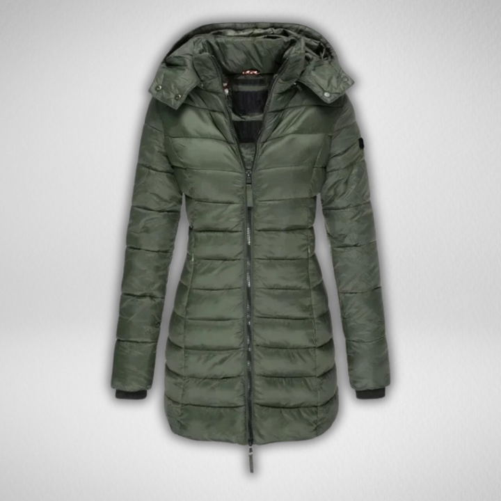Evie | Classic Long Puffer Jacket