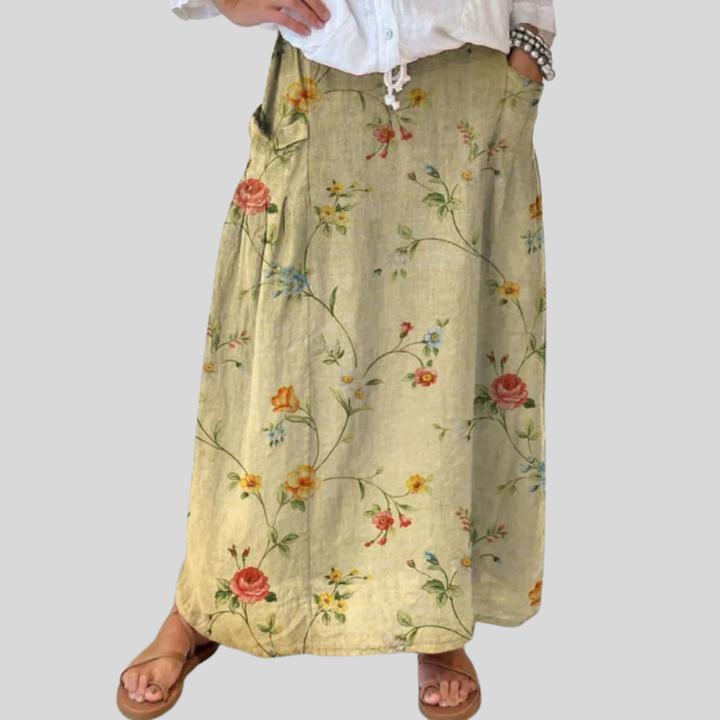 Millie | Lightweight printed skirt