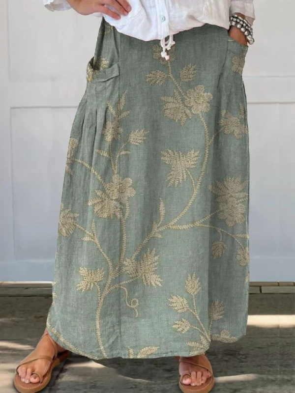 Millie | Lightweight printed skirt