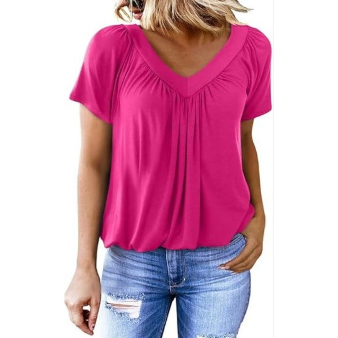 Heidi | Casual V-Neck Top