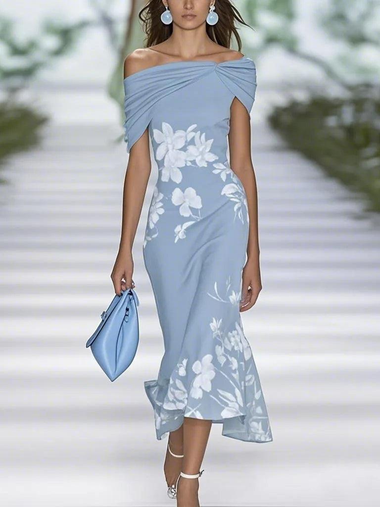 Emily | Elegant dress with floral print