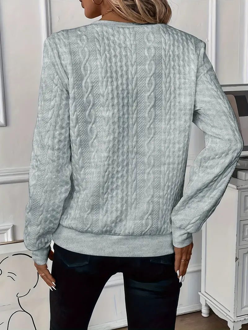 Chloe | Elegant Quarter-Zip Sweater