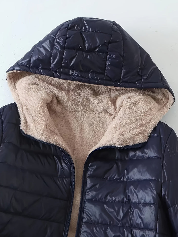Olivia | Cosy Fleece-Lined Puffer Jacket