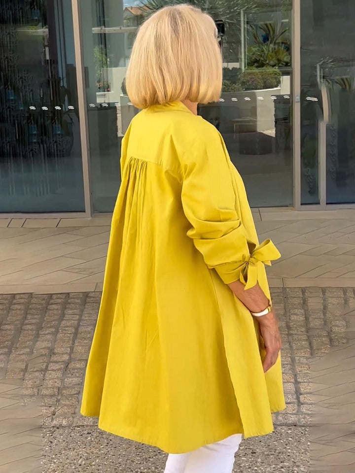 Zoe | Classy Long Shirt Jacket