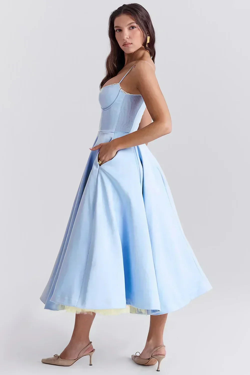 Britta | Luxury midi dress