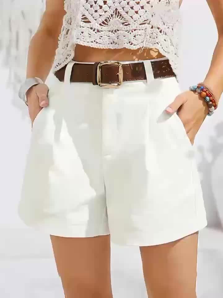 Lauren | Chic High-Waist Shorts