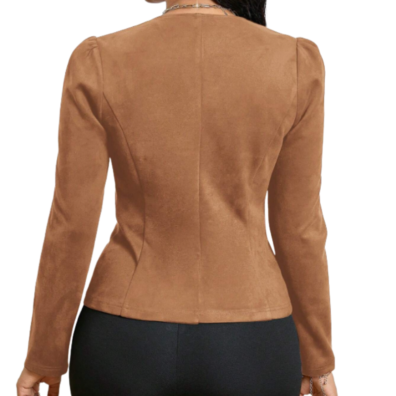 Layla | Sophisticated Puff Shoulder Blazer