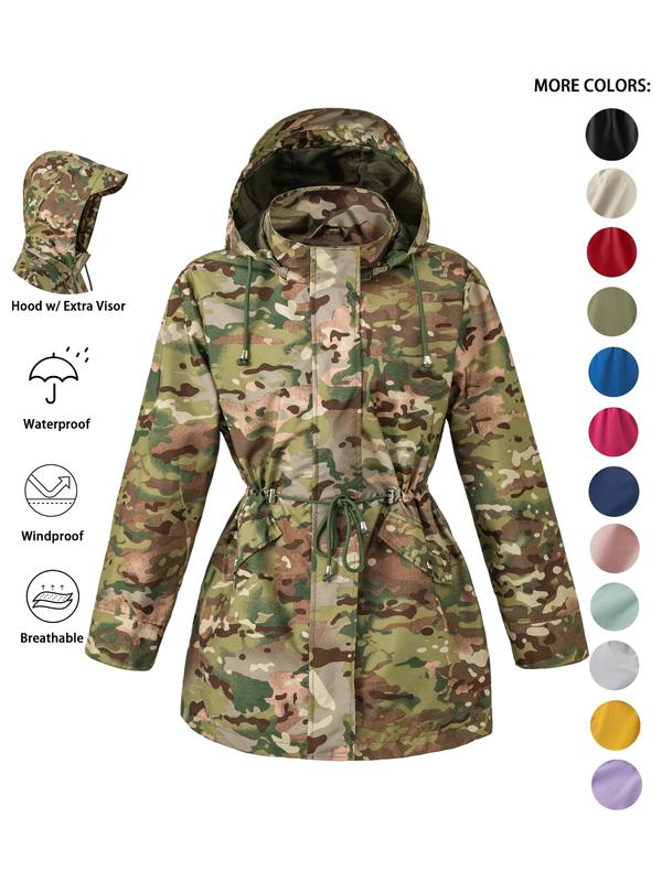 Rachael | Lightweight Hooded Trench Coat for Casual Outings
