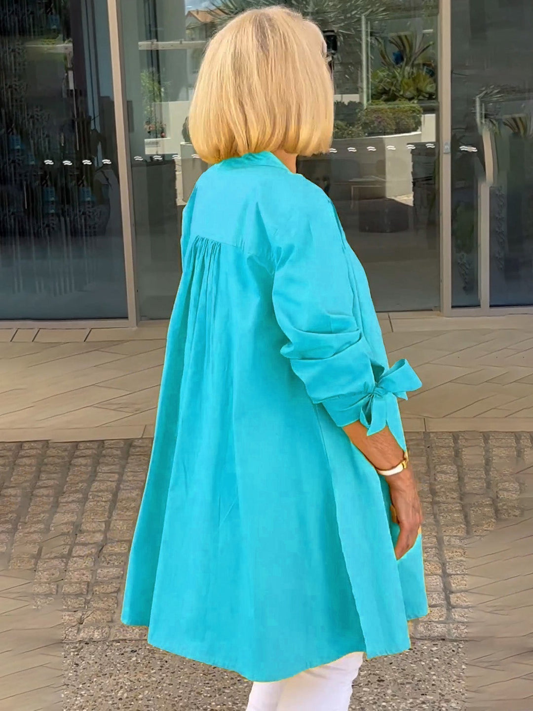 Zoe | Classy Long Shirt Jacket