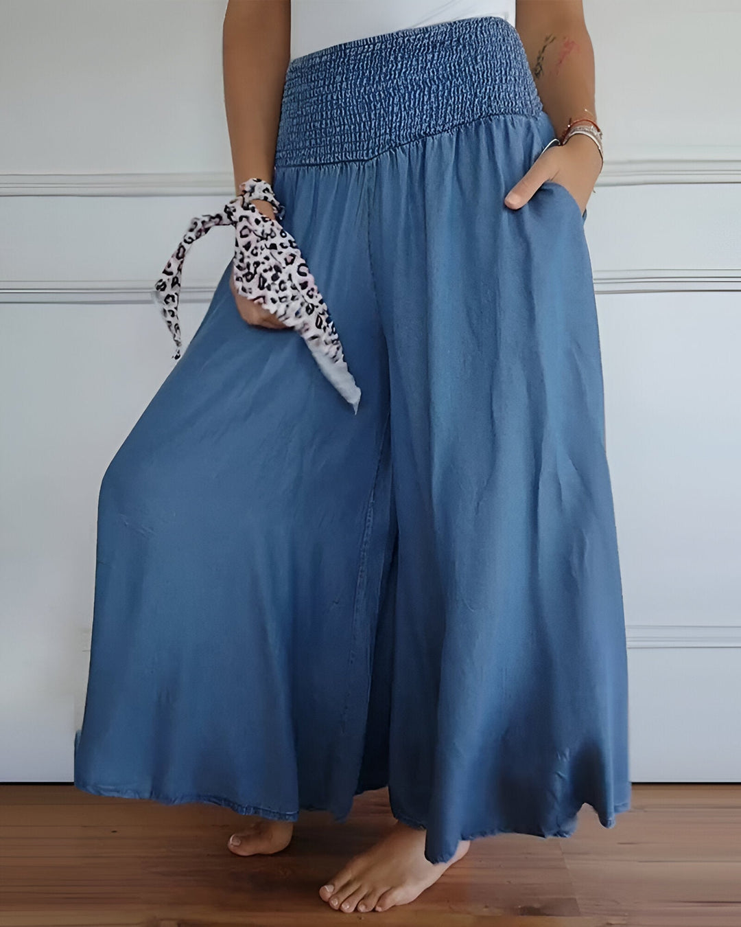 Evie | Lightweight printed skirt