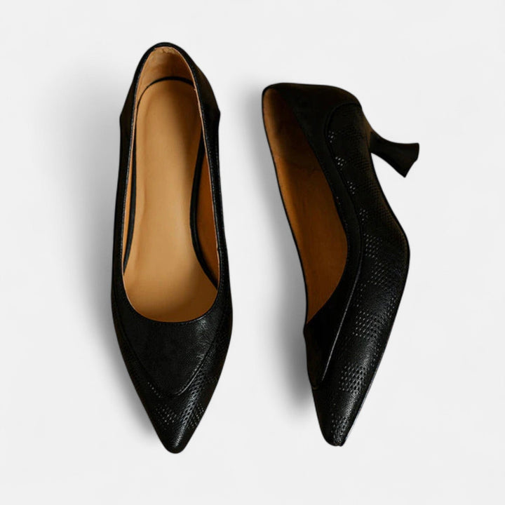 Mike | Amara leather heels