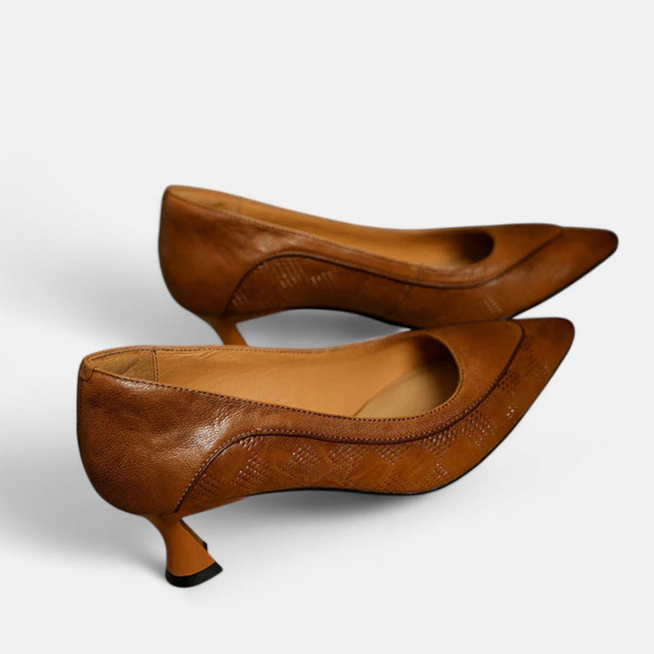 Mike | Amara leather heels