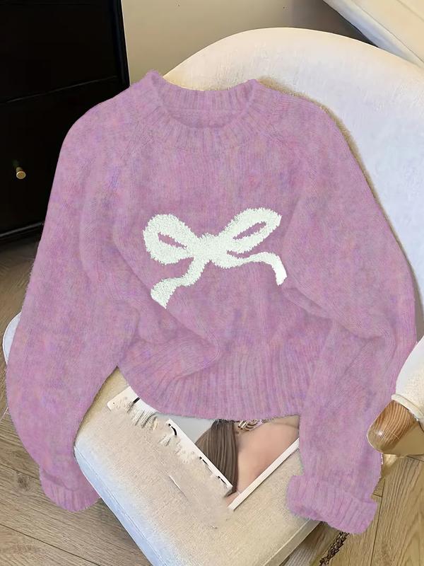Gabrielle | Elegant Bow Knit Sweater for Fall & Winter Fashion