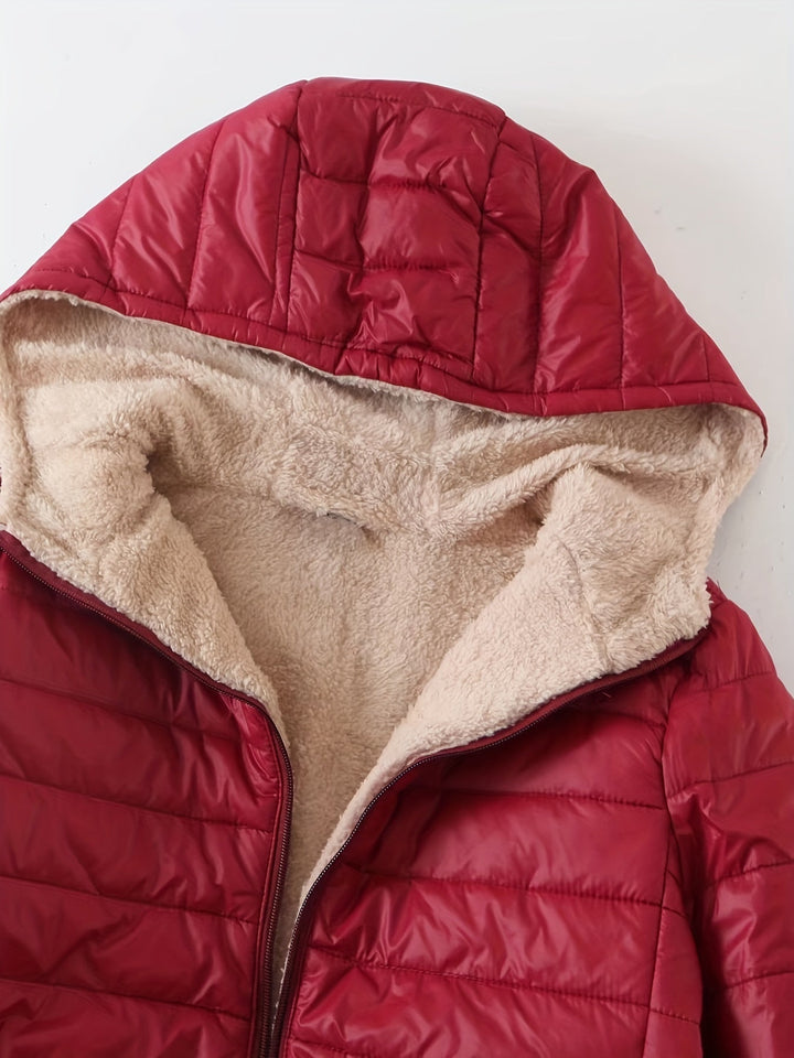 Olivia | Cosy Fleece-Lined Puffer Jacket