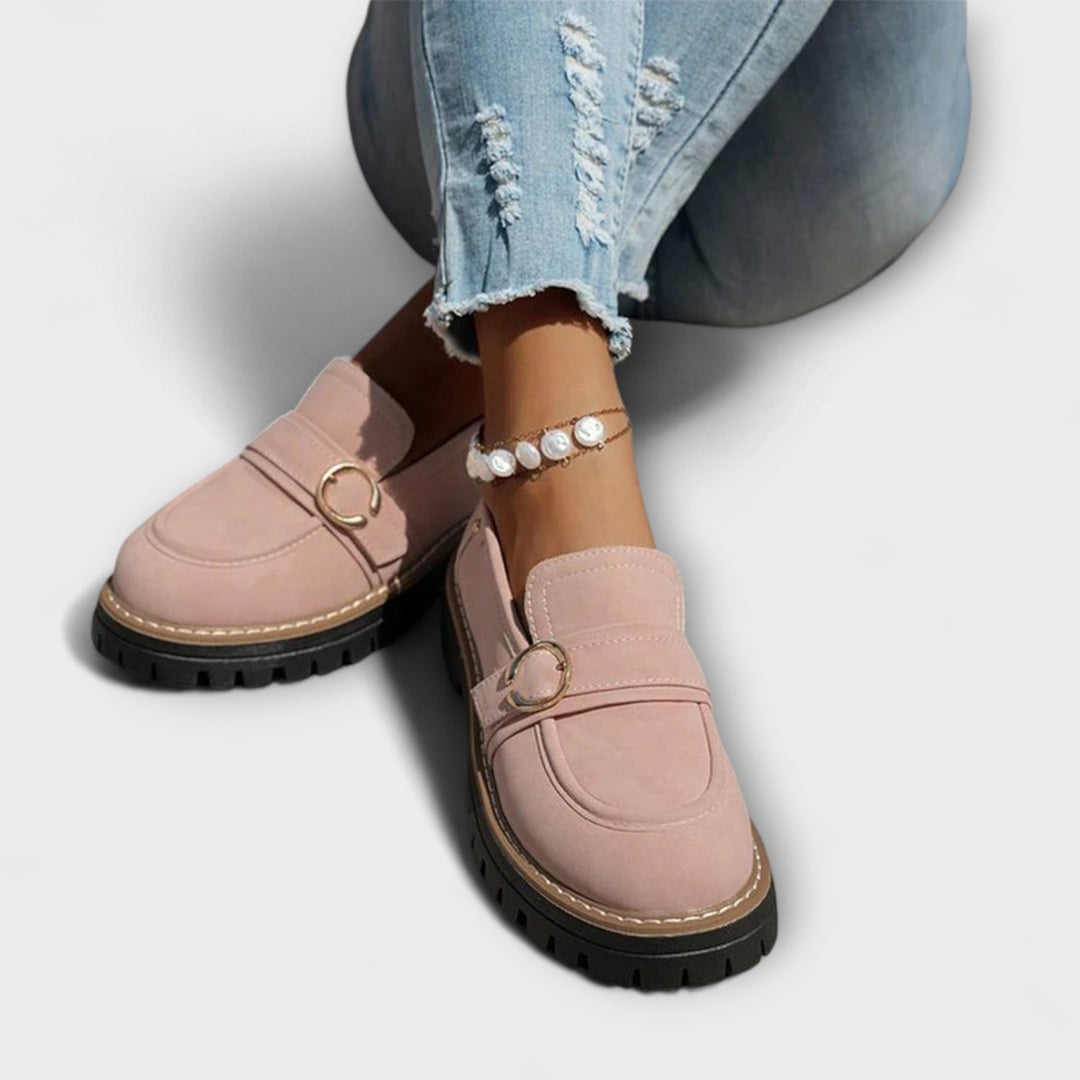 Nicole | Casual loafers with a round toe