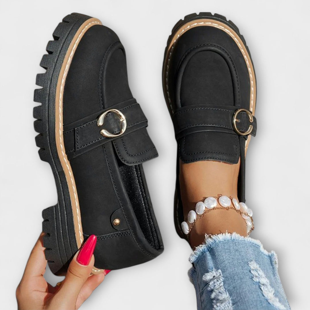 Nicole | Casual loafers with a round toe
