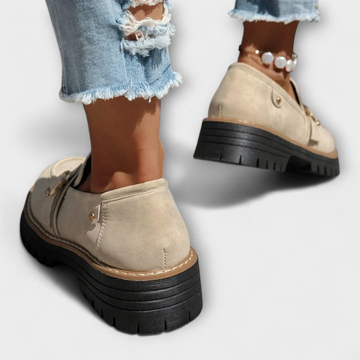 Nicole | Casual loafers with a round toe