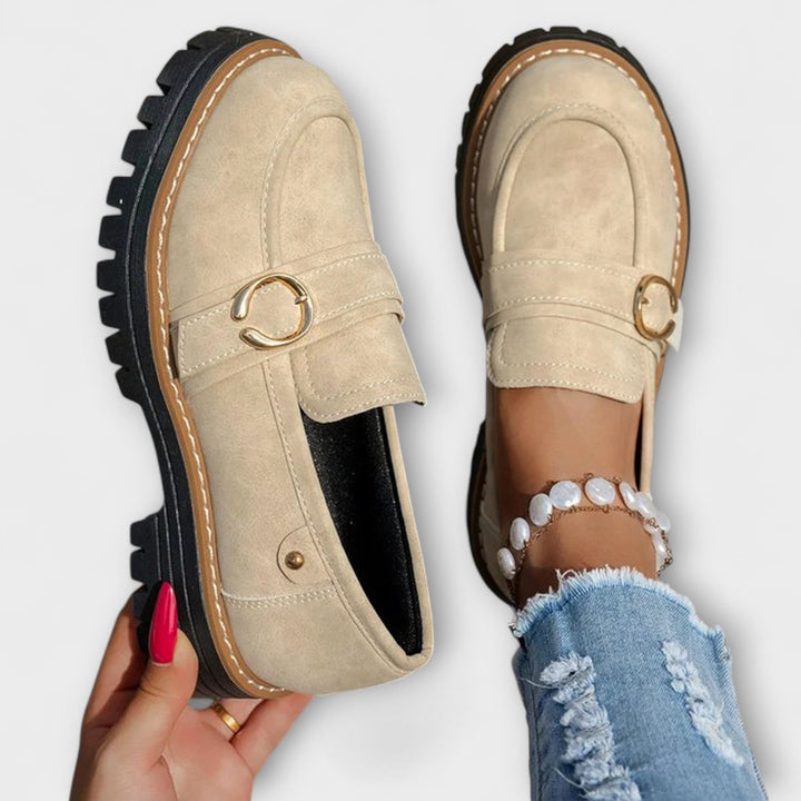Nicole | Casual loafers with a round toe