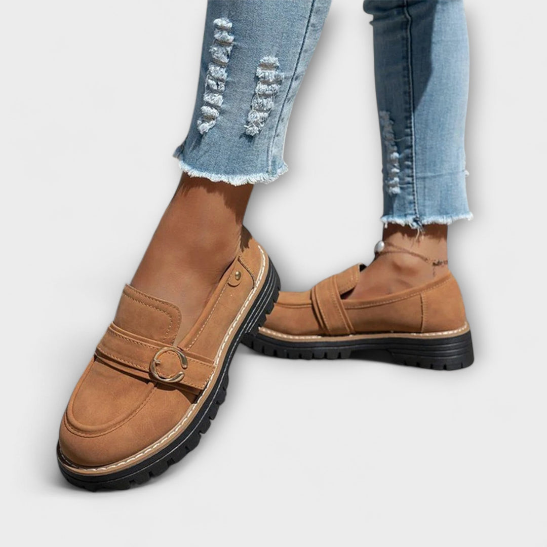 Nicole | Casual loafers with a round toe