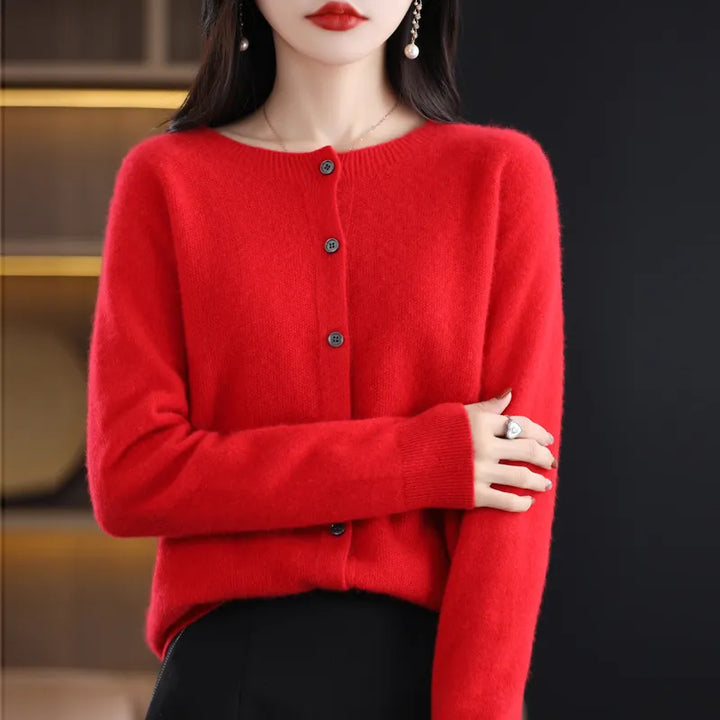 Claire | Soft Button-Up Cardigan