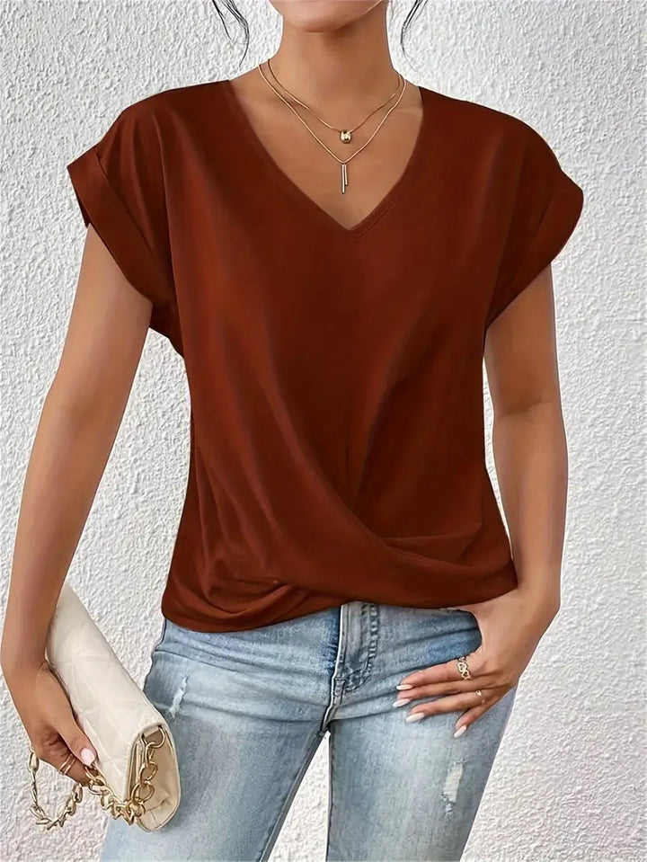 Gemma | The Stylish V-Neck Top